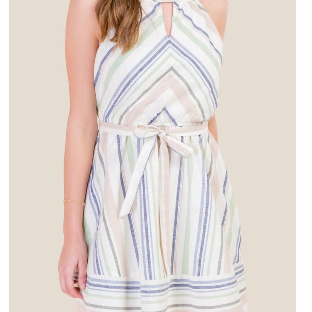 Halter tie dress